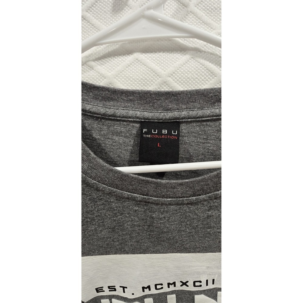 FUBU‎ the Collection Men's  L T Shirt  With Statue Of Liberty - Picture 9 of 9